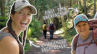 Taking My Friend On Her FIRST BACKPACKING TRIP! | Miranda in the Wild