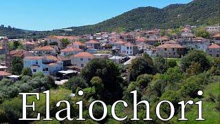 Elaiochori, Kavala, Greece - by drone [4K]. #greece