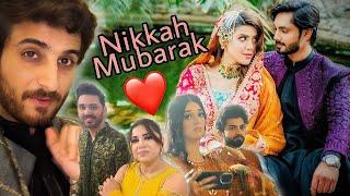 Finally Nikkah Mubarak Ho Aiman Mujtaba ️