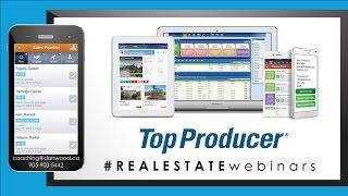 TopProducer Real Estate Webinar with Dan Wood