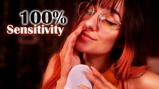 ASMR | 100% SENSITIVITY: CUPPED BREATHY WHISPERS ️