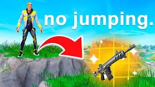 Fortnite But I Can't Jump...