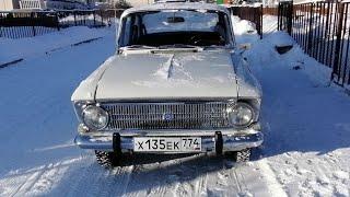 Тест-драйв зимней резины "Снежинка" или зимний выезд в город на Москвиче 412