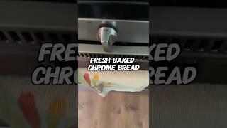 Starting the day with a fresh loaf of chrome #tradingcards #baking #recipes #veefriends