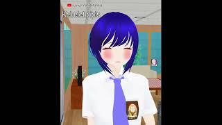 Ketiduran di toilet | Kartun animasi 3d #yanderesimulator  #kartunsakura