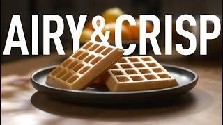 Your idea of waffles will never be the same again | Airy and Crisp Parmesan Waffle