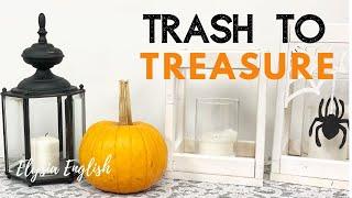 Trash To Treasure | Upcycled Project | Dump Haul | Home Decor DIY | Light them up
