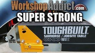 TOUGHBUILT Sawhorses / Jobsite Tables - C550 and C700