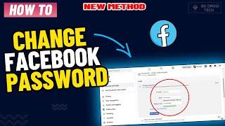 How to change Facebook password on laptop/pc 2024