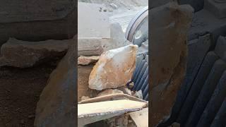 Big Rock Crusher Machine;A Gaint in Action: Big Rock Crushing; A powerful Process #youtubeshorts