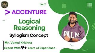 Accenture |  Logical Reasoning | Syllogism Concept | CRT Exams | #v2v #placement #reasoning