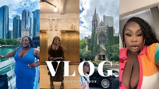 CHICAGO VLOG - ICE CREAM MUSEUM, 360 CHICAGO, ROOF ON THE WIT DAY PARTY, NEW FRIENDS