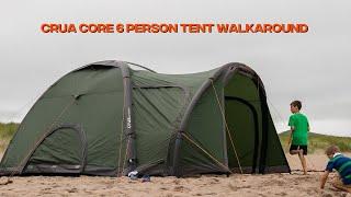 Crua Core Airframe Family or 6-Person Tent Walkaround | Crua™