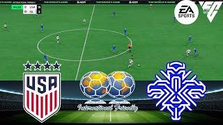 FC 24 - USA W vs Iceland W 24/11/2024 - INTERNATIONAL FRIENDLY - Gameplay PS5