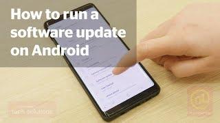 How to run a software update on Android - Noel Leeming