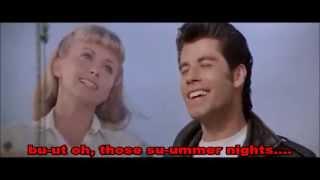 Summer Nights' by Grease Full Video With Lyrics(Best Version On Youtube)