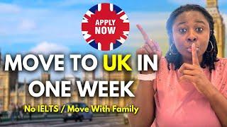 3 Easiest Ways To Move To UK In 1 Week With Family | NO IELTS - Complete Walk Through