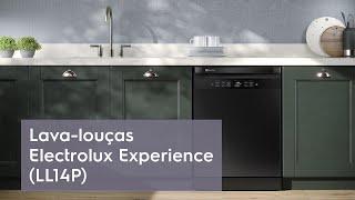 Lava-Louças Electrolux 14 Serviços Preta Experience com Função Higienizar Compras (LL14P)