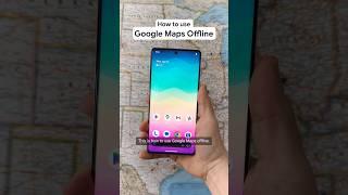 How to download Google Maps for offline use #GoogleMaps #GoogleQuickTip #HowTo #shorts