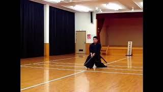 shohato 1er kata omori ryu (shoden) muso shinden ryu