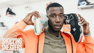 Harry Pinero Goes Shopping for Sneakers at Kick Game