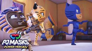 The Dance of Two Cats  PJ Masks Power Heroes  E20  BRAND NEW  Kids Cartoon  Video for Kids