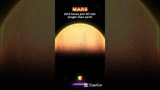 How Long Is a Day on All Planets?#solarsystem #planet #space #shorts