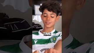 Cristiano Ronaldo Jr shocked the world with his unbelievable discipline 