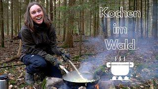 Winterliche Wirsingpfanne (One Pot) - Kochen am Lagerfeuer  | Sabrina Outdoor