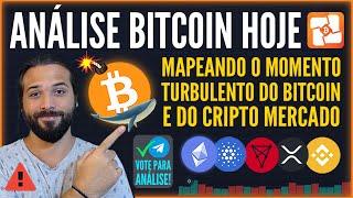 ANÁLISE BITCOIN E ALTCOINS HOJE: ONDE PARAMOS AGORA? MAPEANDO O MOMENTO TURBULENTO DOS ÚLTIMOS DIAS