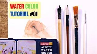 How to paint using watercolor | Episode 01