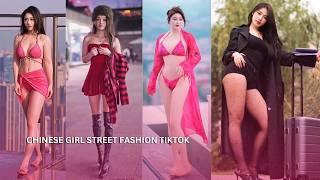 CHINA GIRL STREET FASHION TIKTOK 2024