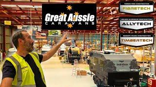 FACTORY TOUR - Great Aussie Caravans - How a Caravan is Built - EP. 87