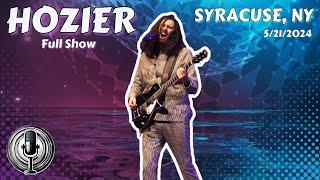 Hozier - Full Show (4k, HQ Audio) - Syracuse, NY 5/21/2024