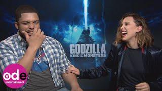 GODZILLA: Millie Bobby Brown & O’Shea Jackson Jr on Millie learning to drive