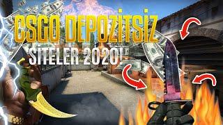 CS GO DEPOSİTSİZ SİTELER 2020! BEDAVA SKİN ALMA