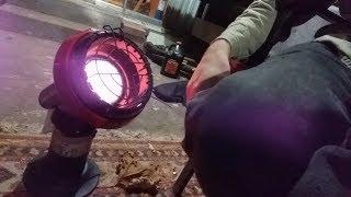 Mr. Heater little Buddy Propane Heater Review Winter Tent camping