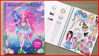 Dán hình thay trang phục công chúa thần tiên 298 miếng sticker - Fantasy model sticker  (Chim Xinh)