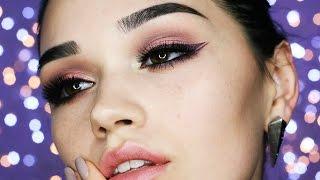 Peach and Purple makeup tutorial
