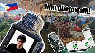 Film Photowalk in La Trinidad! POV | Minolta Autocord | Ilford HP5 | Manapsol Cafe