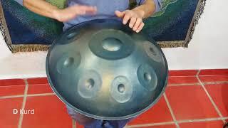 D Kurd 9 - Nitrated Steel | Mar Handpan