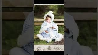 Baby Maria Romanova - Color #history #romanovs #vintage #colorized #marianikolaevna #otma #colorized