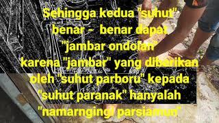 "Osang", "ihur - ihur" bukan nama "parjambaran". Lihat Tutorial terlengkap "parjambaran" adat Batak