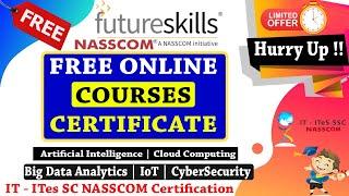 IT - ITes SSC NASSCOM FutureSkills Foundation Certifications on Emerging Technologies Free Courses