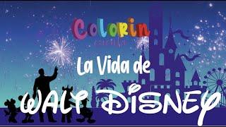 Biografía de Walt Disney para niños  🪄 | Colorin Cuenta