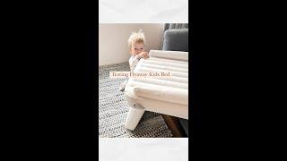 Testing Flyaway Kids Bed- Inflatable Travel Bed!