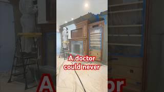 A doctor could never do this #homeimprovement #trades #transformation