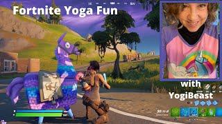 Fortnite Yoga with Emotes, Vix, Chapter 2 Season 6 with YogiBeast