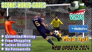 Score World Goals | v2.75 | Mod Apk | Unlimited Money Free Shopping | Gameplay