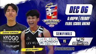 KONDOHGUMI vs. SAVOUGE - Full Match | Semifinals | 2024 Spikers' Turf Invitational Conference